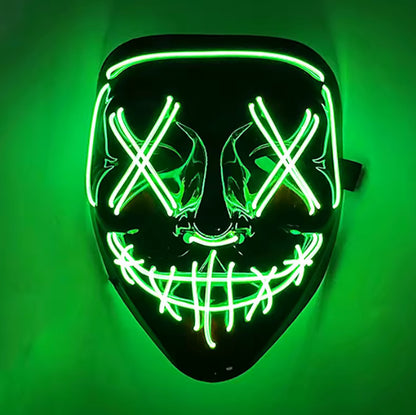 Fear-Glow LED Mask - Mach jede Party unvergesslich !